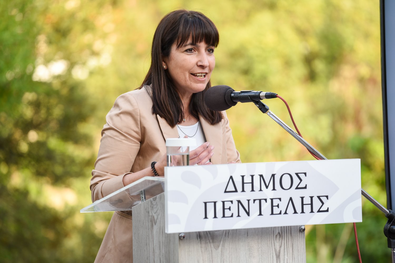 Η Δήμαρχος Πεντέλης συζήτησε σε ανοικτή εκδήλωση με τους κατοίκους της 1ης γειτονιάς των Μελισσίων.